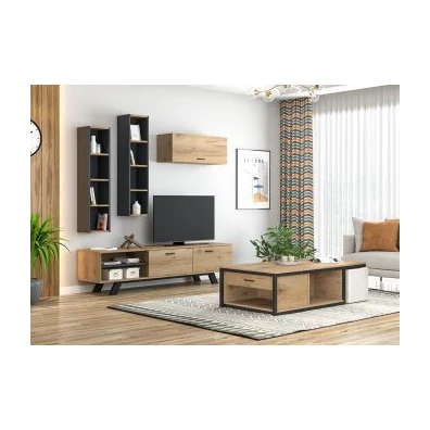 Living Room Complex 225x45x48cm Melamine No28 New 