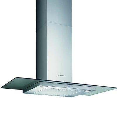 Cooker Hood Roof 90cm Stainless Cielo With Metal F