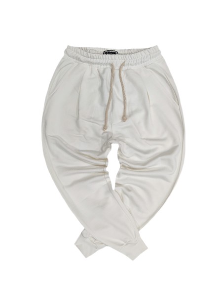 Henry clothing white classic trackpants