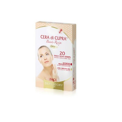 Cera di cupra - Αποτριχώτικες Ταινίες Προσώπου - face wax strips - 20τμχ
