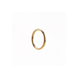 InoPlus Borghett Σκουλαρίκι Mono Orecchino Oro 8mm Χρυσό 1 τεμάχιο