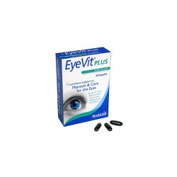 Health Aid Eyevit Plus Συμπλήρωμα Διατροφής Για Την Φροντίδα Των Ματιών 30 κάψουλες