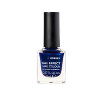 KORRES NAIL COLOUR GEL EFFECT No87 INFINITY BLUE 11ML