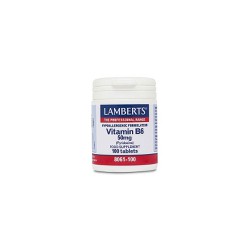 Lamberts Vitamin B6 50mg (Pyridoxine) 100 ταμπλέτες