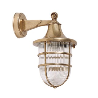 Outdoor Wall Lamp E27 Brass 106698