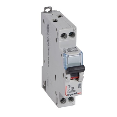 Dx3 Circuit Breaker 1P+Nr C10 6000A