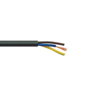 Flexible Cable 3x0.50 Black (H03VV-F)
