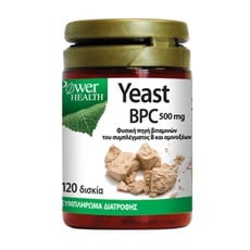 Power Health Yeast ΒPC 500mg Συμπλήρωμα Διατροφής 