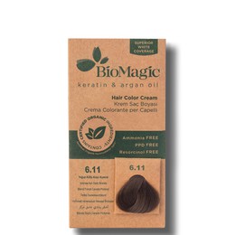 Biomagic Hair Color Cream 6.11 - Intense Ash Dark Blonde 60ml