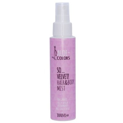 ALOE+ COLORS So Velvet Hair & Body Mist Ενυδατικό Σπρέι Σώματος & Μαλλιών Με Άρωμα Πούδρας 100ml
