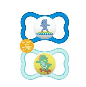 Mam Air Soother with Latex  6m+, 2p Code 218L (Var