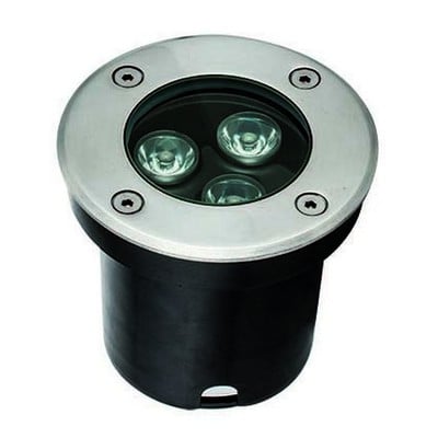 In-Ground Light D100 Lotus Silver 3W 3200K Ιρ67