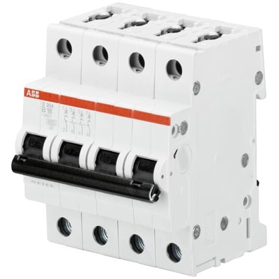 Mini Circuit Breaker S204-B 6 B-Char. 6Ka 6A 4P