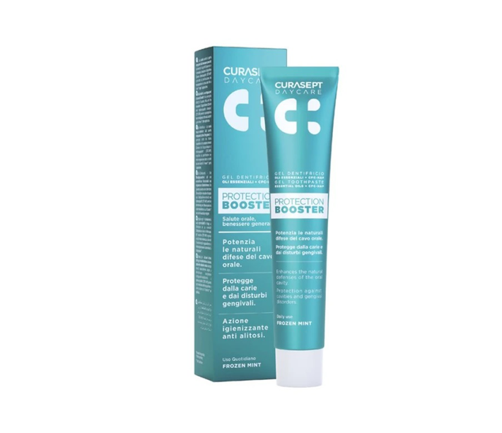 CURASEPT PROTECTION BOOSTER TOOTHPASTE-GEL FROZEN MINT 75ML