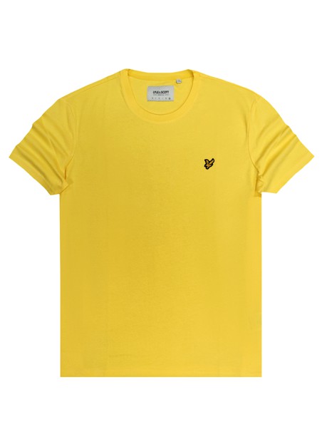 Lyle & scott yellow essentials plain t-shirt ts400 vog-w586