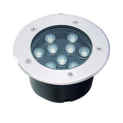 In-Ground Light D180 Lotus Silver 9W 3200K Ιρ67