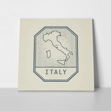 Stamp name map italy 307550411 a