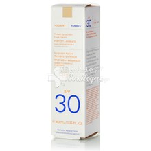 Korres Sunscreen Αντηλιακή Κρέμα Προσώπου Γιαούρτι με Χρώμα SPF30, 40ml