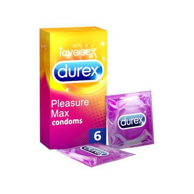 DUREX Προφυλακτικά Pleasuremax x6