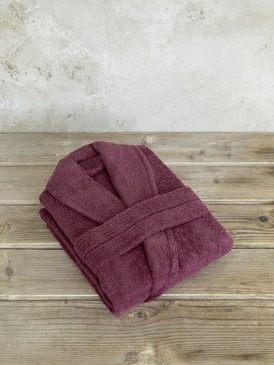 Bathrobe - Asana - Bordeaux