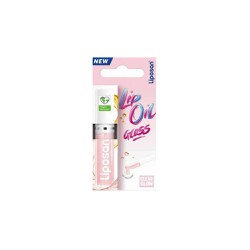 Liposan Lip Oil Gloss Clear Glow Ελαιώδες Gloss Χειλιών Για Λάμψη & Αίσθηση Όγκου Στα Χείλη 5.5ml