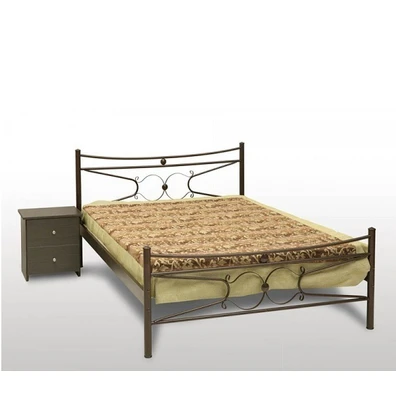 Κρεβάτι Μεταλλικό MetalFurniture Πέταλο 160x200 Με