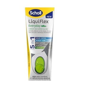 Scholl LiquiFlex Everyday Insoles 5 in 1 Small (36