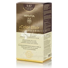 Apivita My Color Elixir - 9.87 Ξανθό Πολύ Ανοιχτό Περλέ Μπέζ, 50ml
