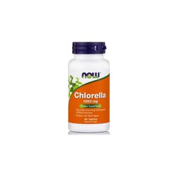 Now Foods Chlorella 1000mg Dietary Supplement With Detoxifying Properties 60 tabs