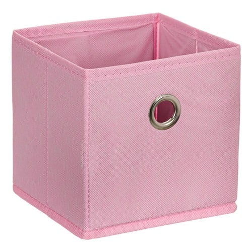 Kuti organizimi per sende pa kapak roze 15x15x15cm
