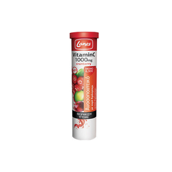 Lanes Vitamin C 1000mg Cranberry - Κεράσι & Σταφύλι 20 Αναβράζουσες Ταμπλέτες