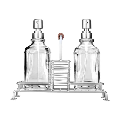 Estia Δοχεια Υγρου Πιατων Allure 2x300ml με Μεταλλ