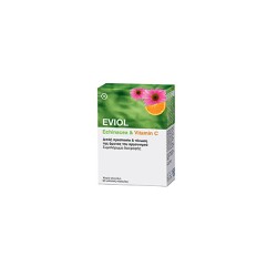 Eviol Echinacea & Vitamin C Συμπλήρωμα Διατροφής Mε Εχινάκεια & Βιταμίνη C 60 κάψουλες