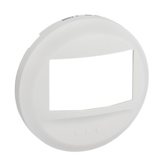 Celiane Movement Sensor Plate Eco On/Off Led White