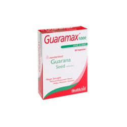 Health Aid Guaramax 1000mg 30 Κάψουλες