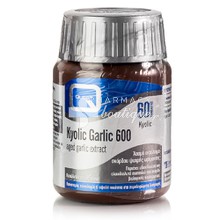  Quest Kyolic Garlic 600mg (Άοσμο Σκόρδο) - Καρδιαγγειακό, 60tabs