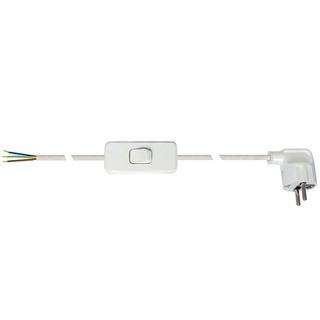 Cable 120cm-80cm with Switch & Shuko Plug VK-AV40-