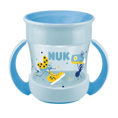 Nuk Mini Magic Cup 360° με Χείλος και Καπάκι 6m+ 1