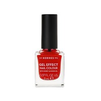 Korres Gel Effect Nail Colour 48 Coral Red 11ml - 