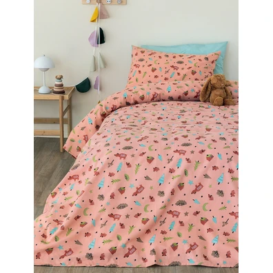 Σετ Μονά Σεντόνια Floufi 170x265 Ff100 Χωρίς Λάστι