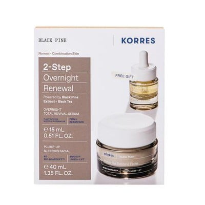 Korres Promo 2-Step Overnight Renewal με Black Pin