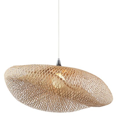 Pendant Light Bamboo 1Xε27 Μαχ 40W