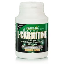 Health Aid L-CARNITINE 550mg, 30tabs