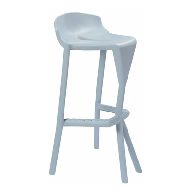Σκαμπό Bar 43x45x75 Gaber Shiver Γκρι