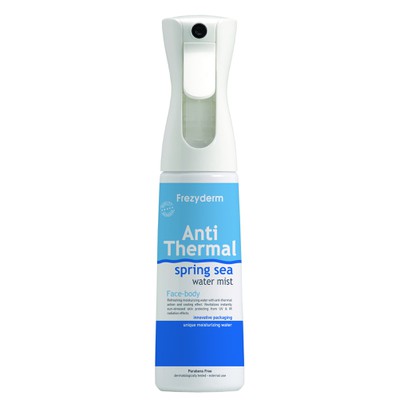 FREZYDERM Anti-Thermal Water Mist Face & Body 300ml - Αναζωογονητικό Ενυδατικό Νερό Με Αντιθερμική Δράση Για Πρόσωπο & Σώμα