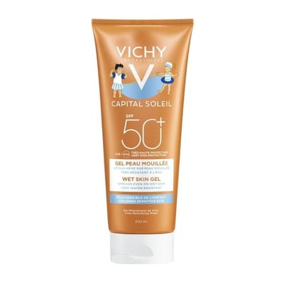 Vichy Capital Soleil Wet Skin Kids SPF50 Παιδικό Α