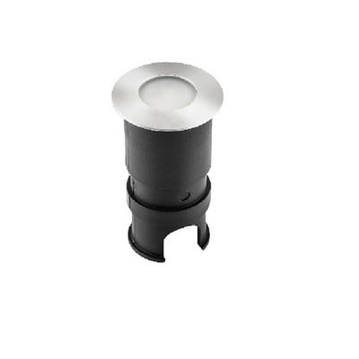 Recessed Step Light Led 3W 3000K Aluminum-Steel Ch