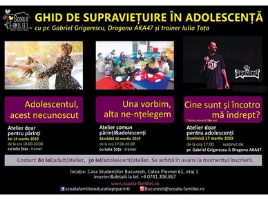 GHID DE SUPRAVIEȚUIRE ÎN ADOLESCENȚĂ