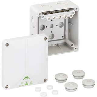 Junction Box 110x110x67 with Terminals ΑΒΟΧ-i060/s