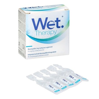 VITA RESEARCH Wet Therapy Drops Οφθαλμικές Σταγόνες Με Υαλουρονικό Οξύ Για Ξηροφθαλμία 20x0.4ml